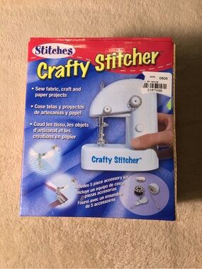Crafty stitcher mini sewing machine